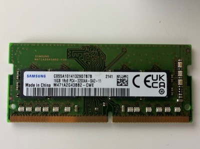 Samsung 16GB 1Rx8 RAM DDR4 PC4-3200AA Arbeitsspeicher (M471A2G43AB2CWE)