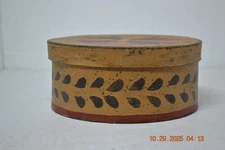 Vintage Susan Daul Folk Art Hand Painted Pantry Box