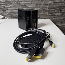Konvolut 2x Lenovo Docking Stations + Netztei...