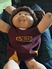 Vintage 1980s Cabbage Patch Kid Pep Club Orog Tag Signature Clothes Ex Condition