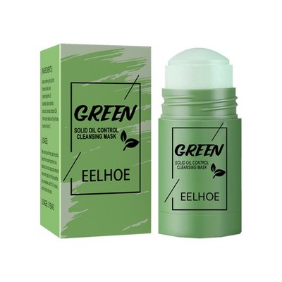 Green Tea Face Mask Stick for Deep Cleansing Hydrating Firming Skin Treatment