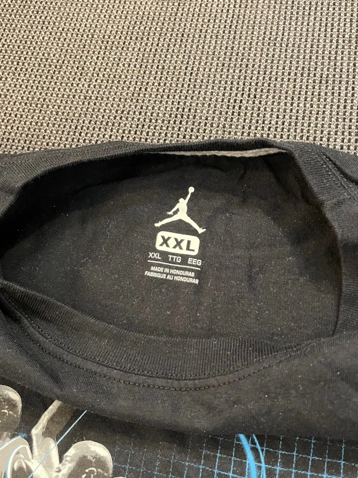 Camiseta Michael Jordan High Flying Death Defying 360 Slam Dunk Talla XL Foto 3 de 3