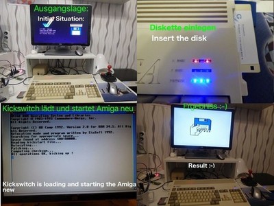   Amiga Kickstart 1.3 Emulator für den Amiga 600, Amiga 1200, Amiga 4000 usw. 