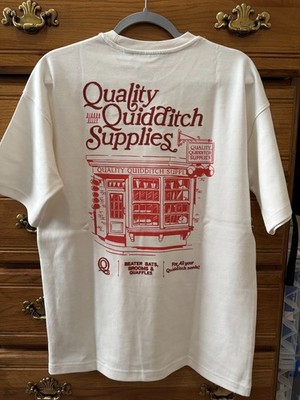 Harry Potter Store Exclusive Quality Quidditch Supplies Oversized Tee (Size S)