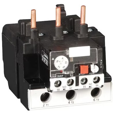 Dayton 6Eaz9 Overload Relay, 1Nc/1No, 37 A Min Current, 50 A Max Current