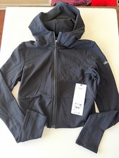 Alo Yoga Sway Full Zip Hoodie Jacket Black NW...