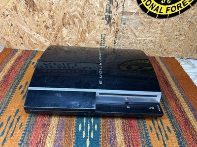 Sony PlayStation 3 Fat PS3 40GB Black Console Gaming System CECHG01 (read)