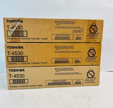 3 tóner negro genuino Toshiba E STUDIO 205L, 205SE, 255 T-4530-K