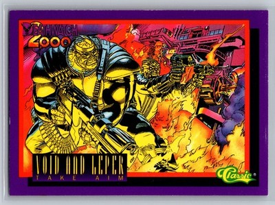 1993 Deathwatch 2000 #20 Void and Leper Take Aim Classic Games Trading Card