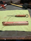 Vintage Coca Cola Ice Pick Wood Handle Drink Coca Cola Bar Tool Advertising