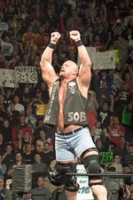 Stone Cold Steve Austin poses the ring during No Way Out on Fe- Wrestling Photo