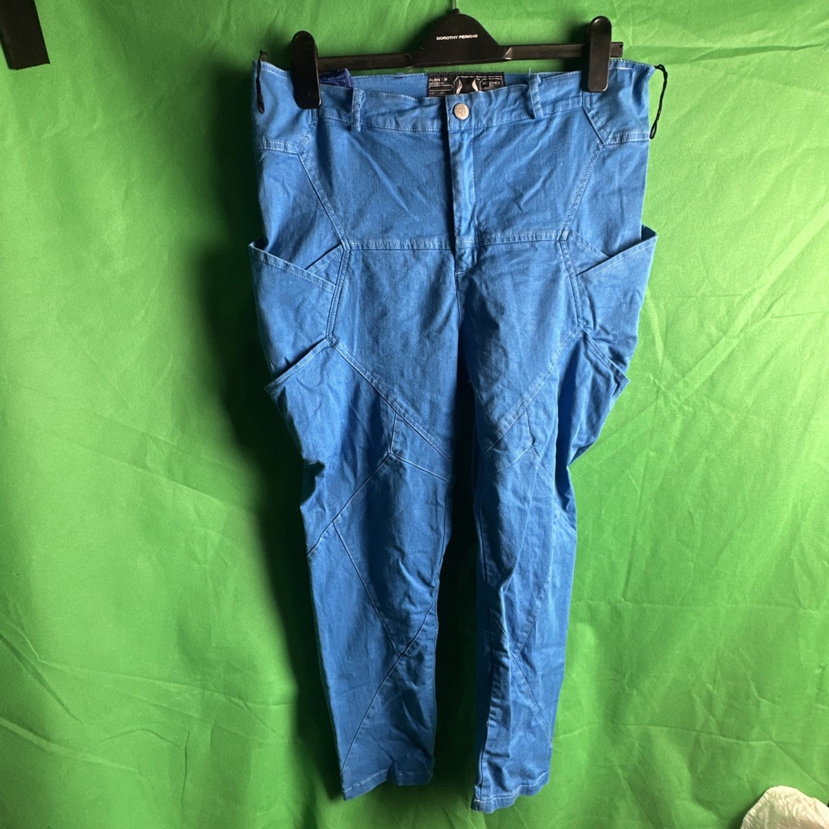 Cyberdog Rave Festival Cybergoth Pants Bottoms Size M Reflective 
