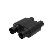 Flowmaster Muffler 8425154; Super 10 Series Stainless 2.50" Dual 2.50" Dual