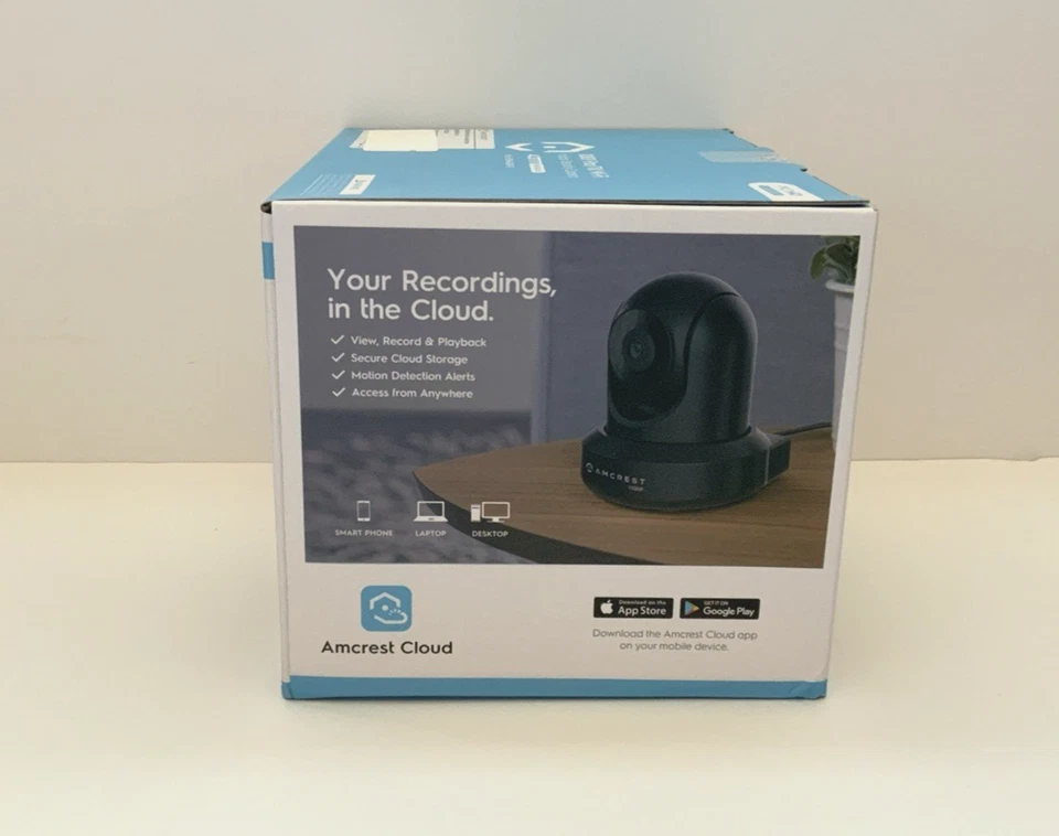 Amcrest New 1080p WiFi Camera Indoor, 2MP Pan/Tilt Home Security Camera - Image 2 of 4