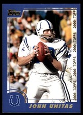 John Unitas 2000 Topps #19 Baltimore Colts NFL READ FREE SHIPPING AutographDen