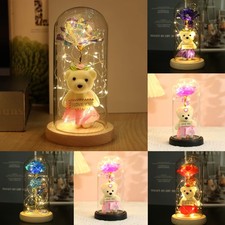 Mothers Day Gifts LED light Flowers Rose Mum Mom Mummy Birthday Present Ornament