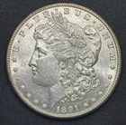 1891-S Morgan Dollar US $1 Coin 90% Silver Better Date Cartwheel Beauty BU