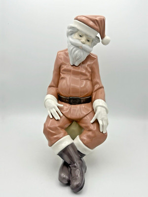 Gorgeous NAO By Lladro #1269 Large Exhausted Santa 12
