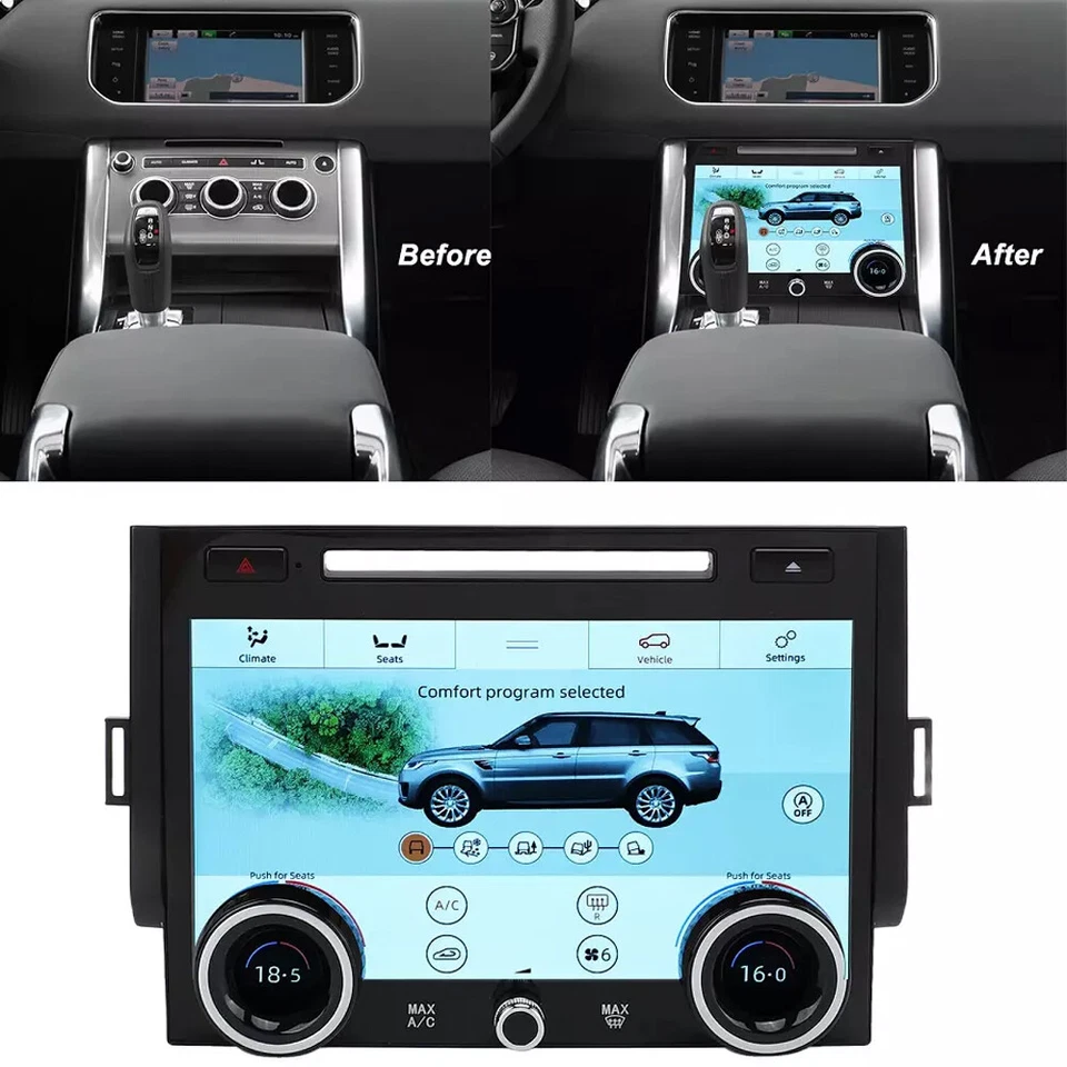Pantalla de aire acondicionado climatizador de aire acondicionado para Range Rover Sport L494 2013-2017 Foto 2 de 4