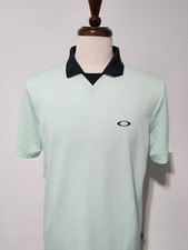 Oakley Hydrolix Golf Polo Men Size Medium Excellent