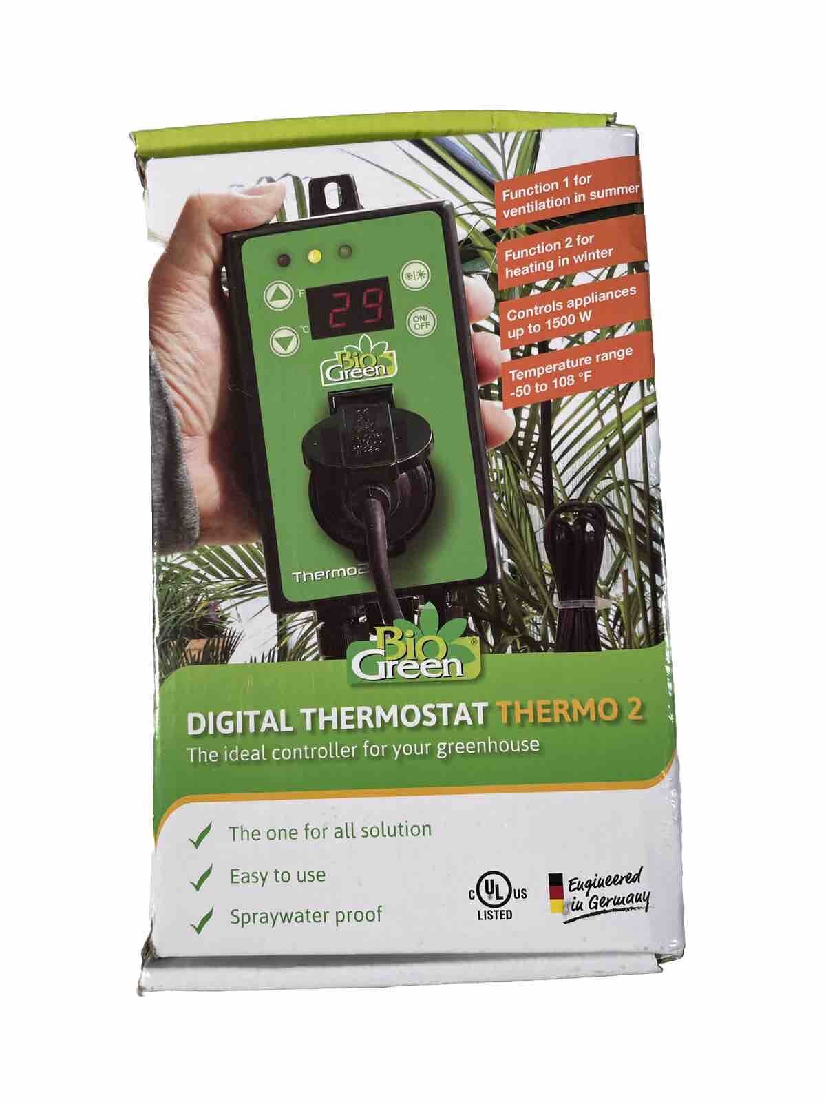 Bio Green Digital Thermostat Thermo 2 Summer And Winter No Manual eBay