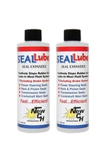 2 BOTTLES SEALLUBE- STOP LEAKS IN RUBBER SEALS GUARANTEED -  BACKHOE EXCAVATOR