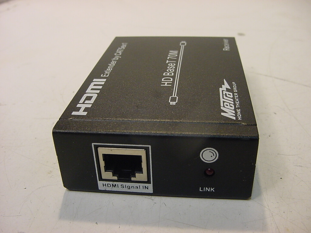 METRA HDMI EXTENDER BY CAT5ex1 RECEIVER NO POWER CORD INCLUDED eBay