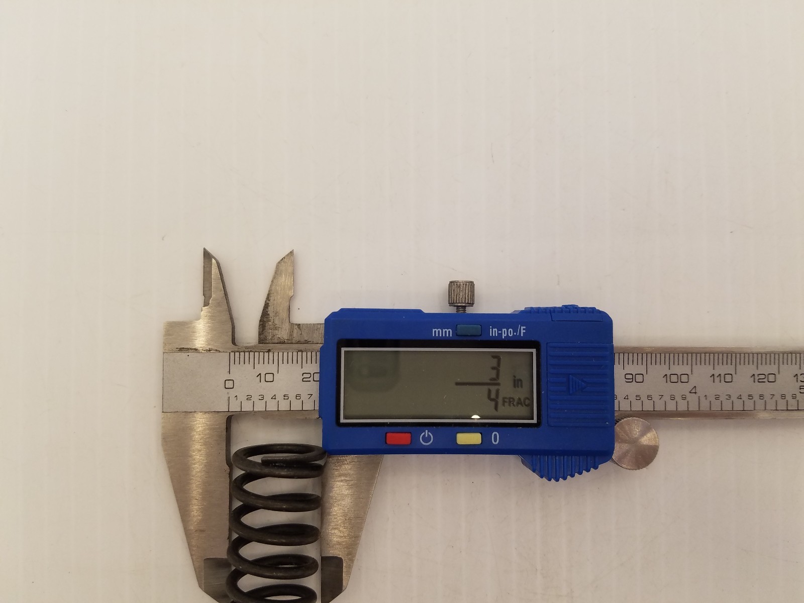 COMPRESSION SPRING STEEL 2-1/32" LONG, 3/4"OD~NOS