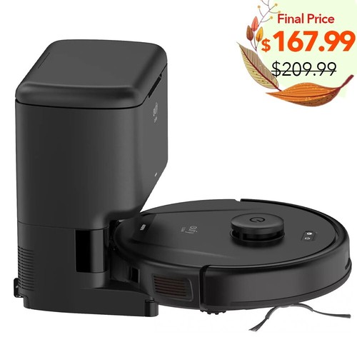 eufy L50 SES Robot Vacuum Cleaner Self Emptying 4000Pa iPath Laser Navigation