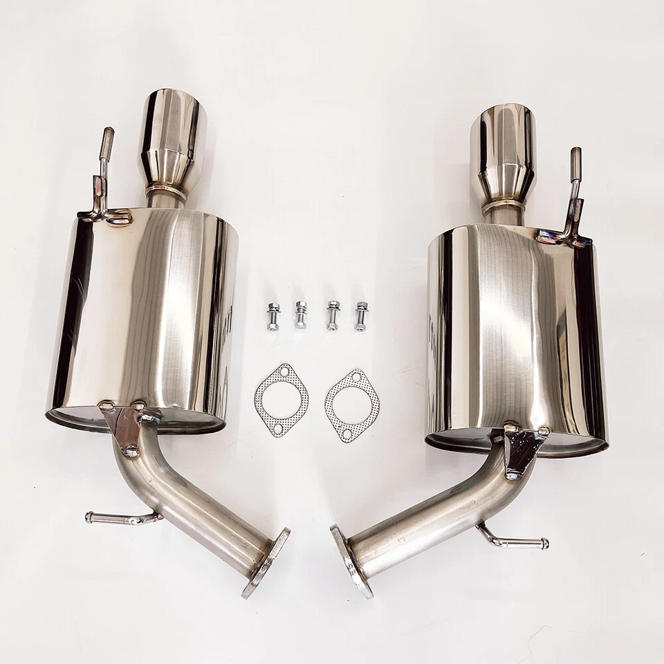 Axle Back Exhaust for 06-10 Infiniti M35 M45 3.5L 4.5L Foto 2 de 4