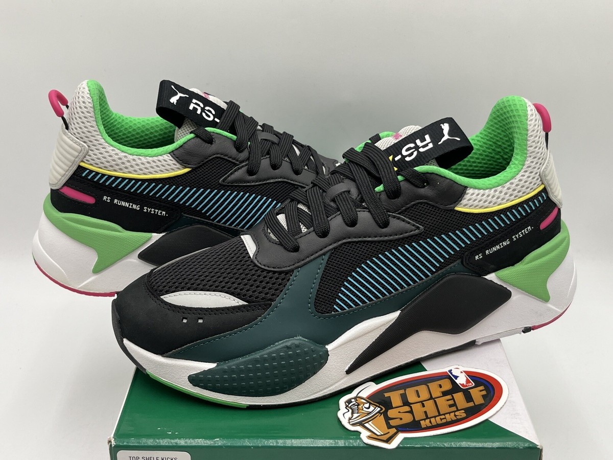 DS NEW PUMA RS-X Toys Blue Atoll Size Authentic Runner Trainer