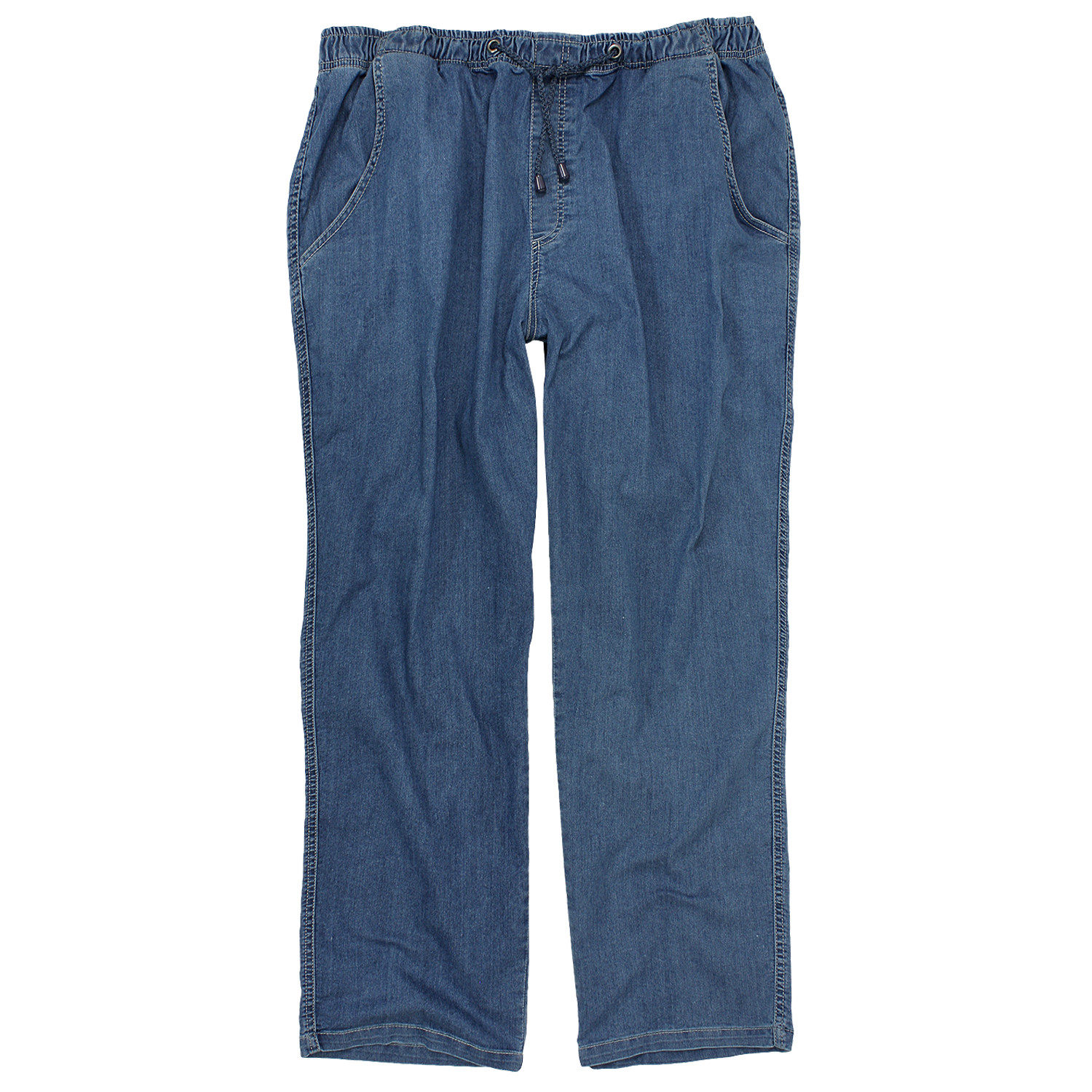 Jogging Jeans Herren mit Kordelzug by Abraxas in Übergrößen von XXL bis
