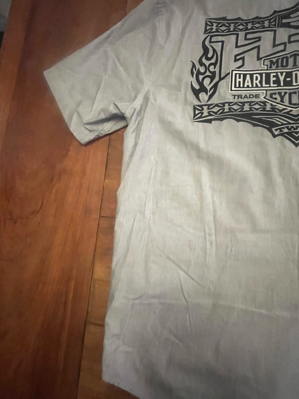 Harley Davidson Performance Button Up Embroidered… - image 6