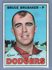 1967 Topps #276 Bruce Brubaker EX-MT  GO397