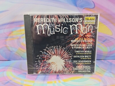 Meredith Willson's The Music Man [Studio Cast] (CD, 1991, Telarc) New CD-80276