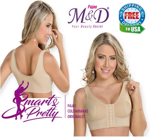 Faja Brassier-Ajustador de Mujer Post Operatorio Control de Espalda M&D 0016 eBay