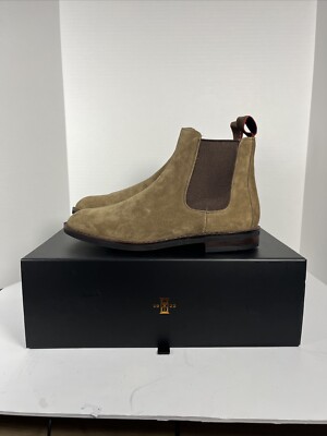 New Allen Edmonds Nomad Chelsea Suede boots beige tan size 8.5 3E 6509