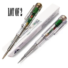 Lot 2 Non-Contact Induction Voltage Electrical Tester Pen Live/Null Wire 12-250V