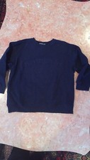 Boys Navy CHILDREN  S PLACE SWEATSHIRT SIZE 7/8 