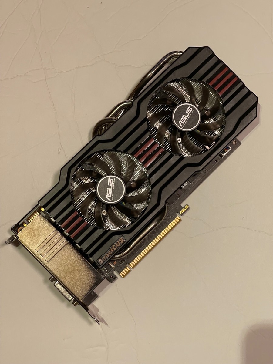 ASUS NVIDIA GEFORCE GTX560Ti Direct CU II VIDEO CARD 2GB 256bit