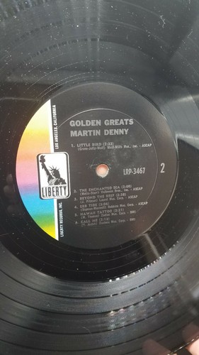 Martin Denny Liberty 3467 "Golden Greats" US LP Stereo Near Mint in Shrink - Picture 6 of 6