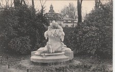 Postcard Düsseldorf-Blondal Fountain in the Hofgarten -1906-publisher: Fr. Wolfram No.658