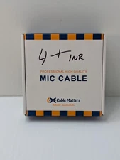 Pack Of 2 Cable Matters XLR to XLR Microphone Cable - 3 ft, Male To Female NEW!