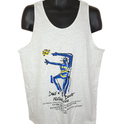 Vintage Dance In The Desert Tank Top Mens Size Large 2002 Ballet Dance Theater