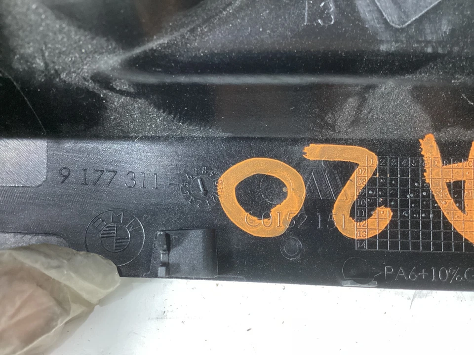 Cubierta del espejo retrovisor interior BMW X3 F25 2011-2013 9177311 OEM. Foto 3 de 4