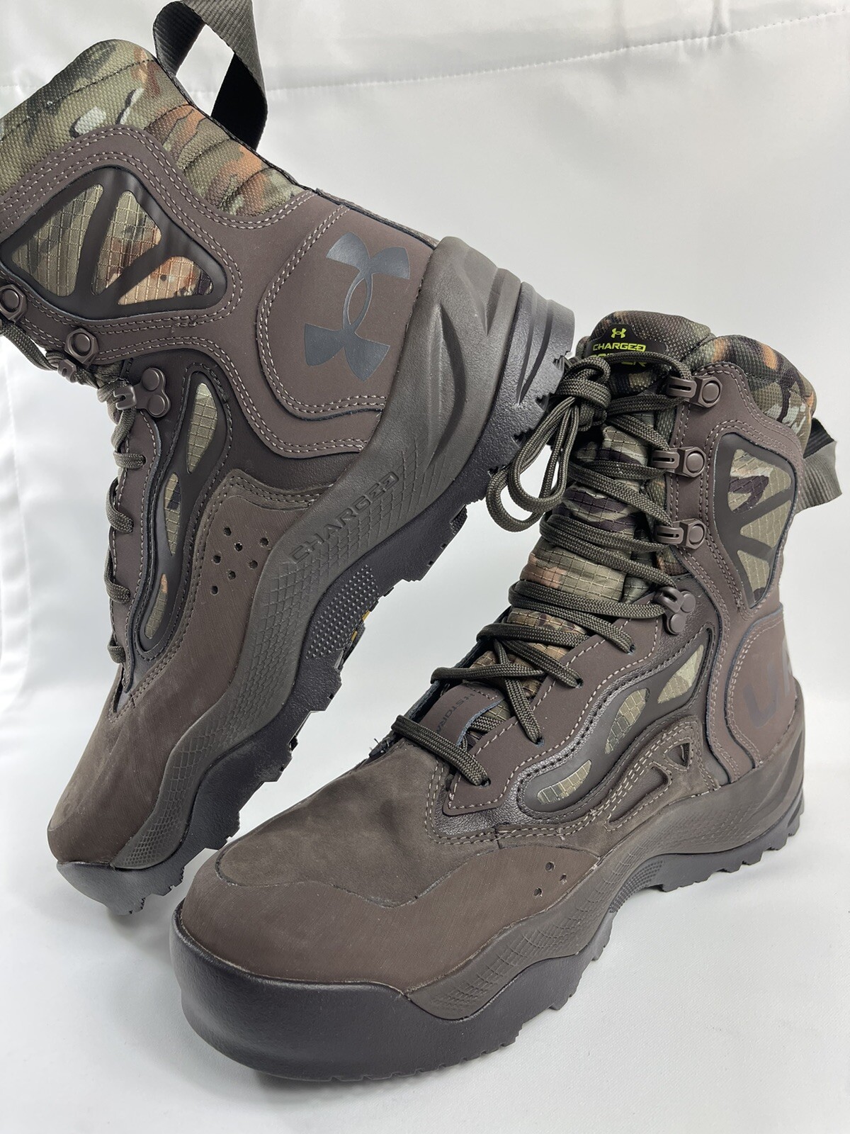 UNDER ARMOUR CHARGED RAIDER BOOT UA WATERPROOF HIKING HUNTING MENS 9 3024338901 eBay