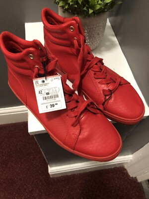 Zara Men's Sneakers, Red, UK size UK