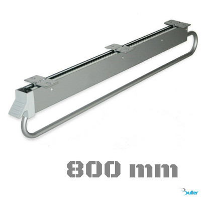 Garderobenauszug Hängeschiene 800 mm lang robust