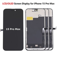 US OLED Display LCD Touch Screen Replacement Digitizer For iPhone 15 Pro Max Lot