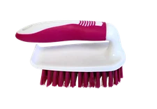 Heavy Duty Scrub Brush with Handle Kitchen Bathroom Boat Bath Toilet Ships Free